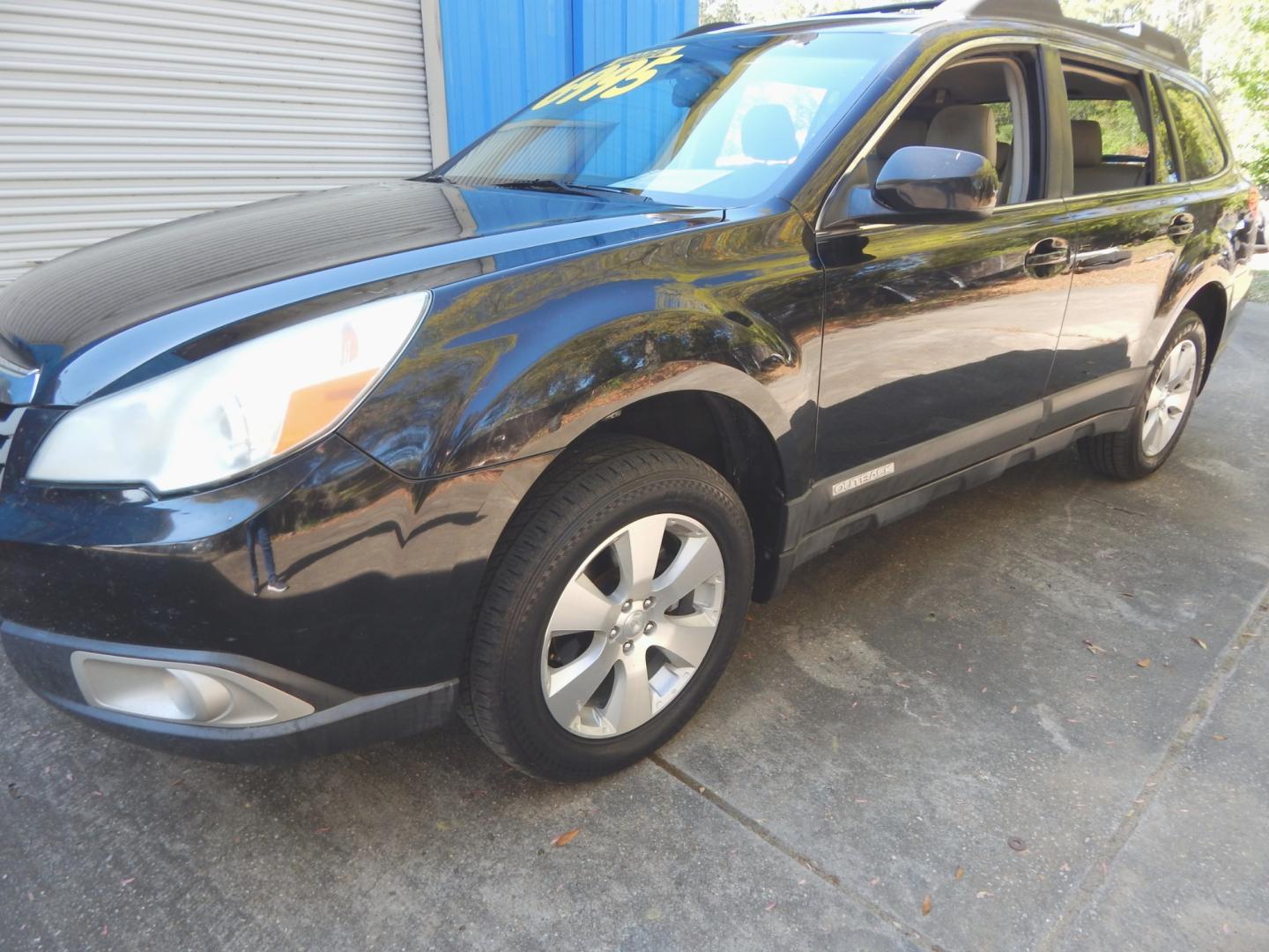 2010 Black /Tan Subaru Outback Premium (4S4BRBHC3A3) with an 2.5l-4 cyl. engine, Automatic transmission, located at 3120 W Tennessee St, Tallahassee, FL, 32304-1002, (850) 575-6702, 30.458841, -84.349648 - Used Car Supermarket is proud to present you with this loaded immaculate 2010 Subaru Outback Premium with sunroof. Used Car Supermarket prides itself in offering you the finest pre-owned vehicle in Tallahassee. Used Car Supermarket has been locally family owned and operated for over 48 years. Our Ou - Photo#1